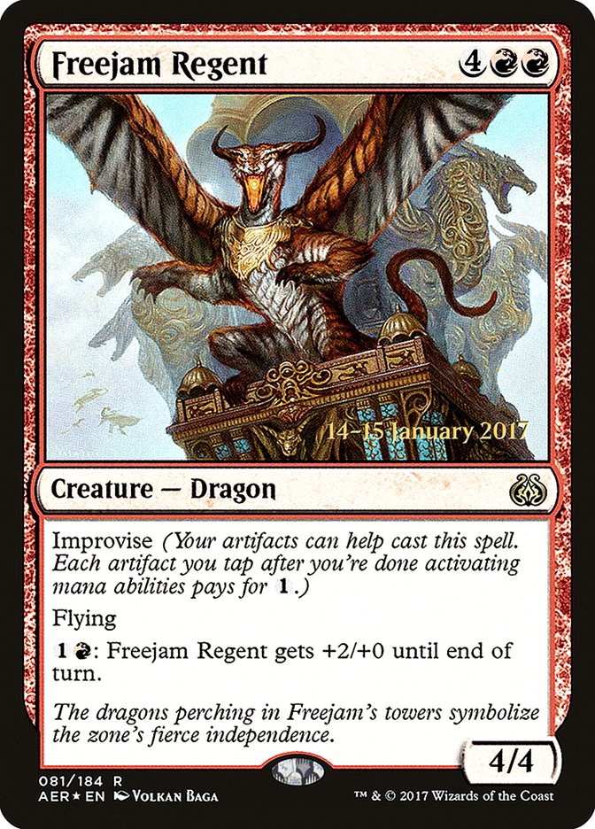 Freejam Regent [Aether Revolt Prerelease Promos] | GnG Games