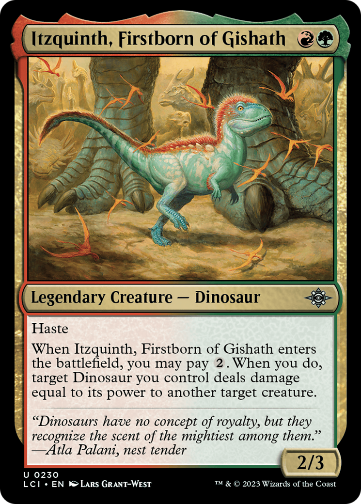 Itzquinth, Firstborn of Gishath [The Lost Caverns of Ixalan] | GnG Games