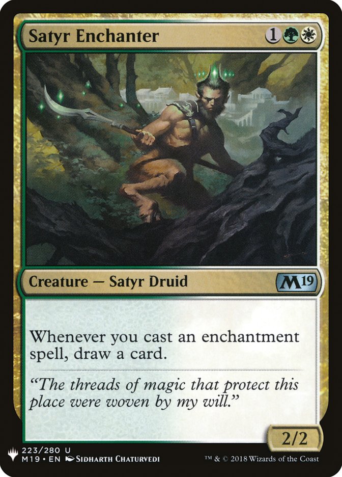 Satyr Enchanter [Mystery Booster] | GnG Games