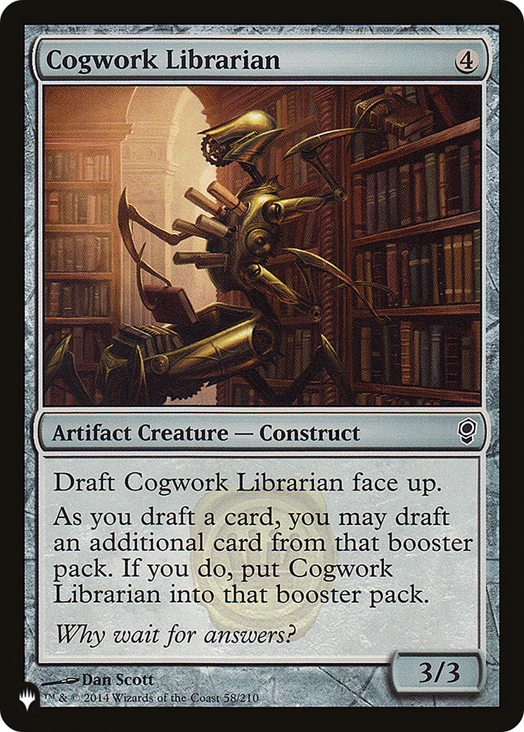 Cogwork Librarian [The List] | GnG Games