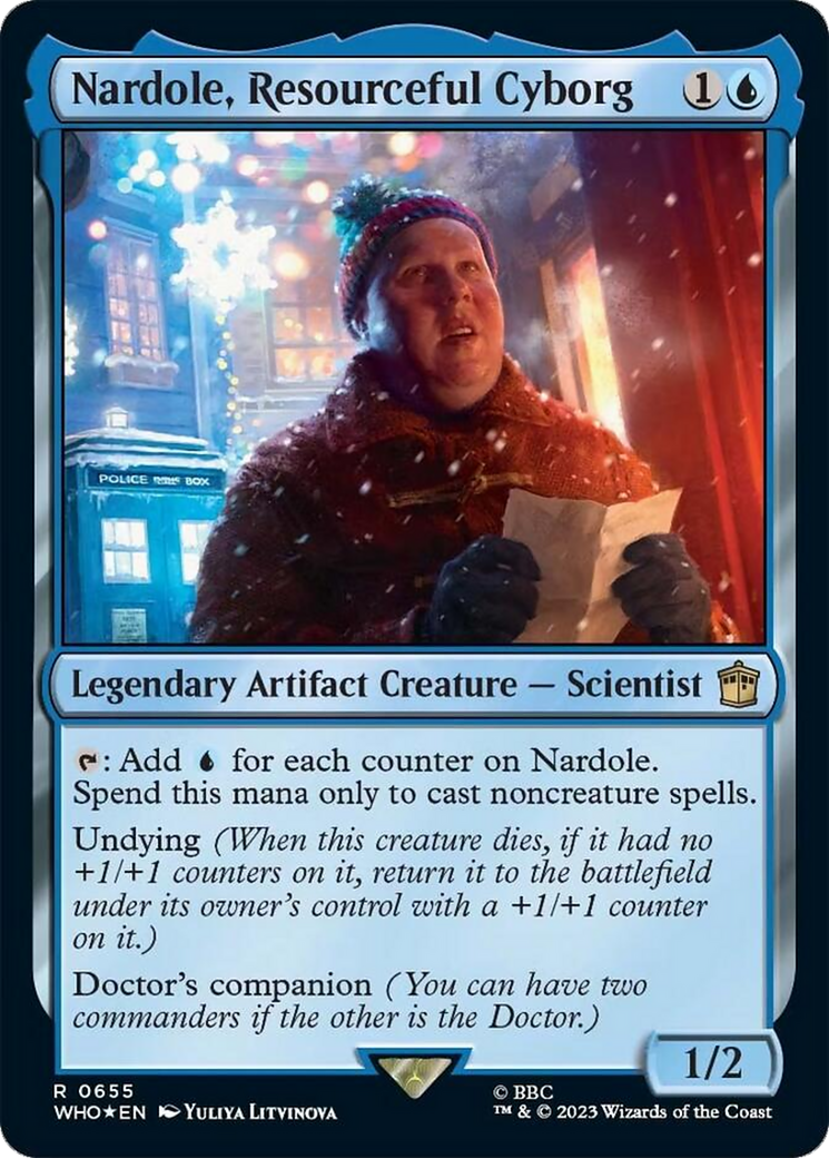 Nardole, Resourceful Cyborg (Surge Foil) [Doctor Who] | GnG Games