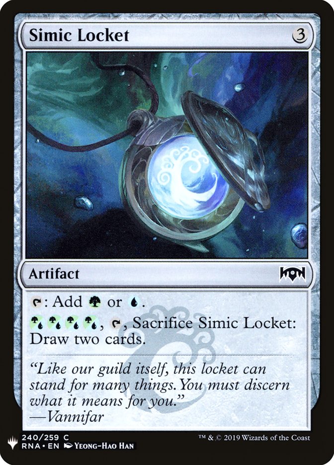 Simic Locket [Mystery Booster] | GnG Games