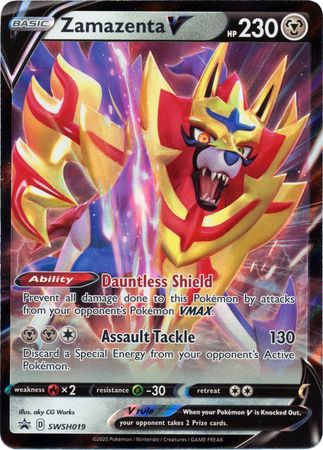 Zamazenta V (SWSH019) [Sword & Shield: Black Star Promos] | GnG Games