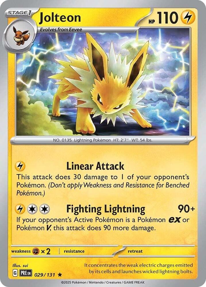Jolteon (029/131) [Scarlet & Violet: Prismatic Evolutions] | GnG Games