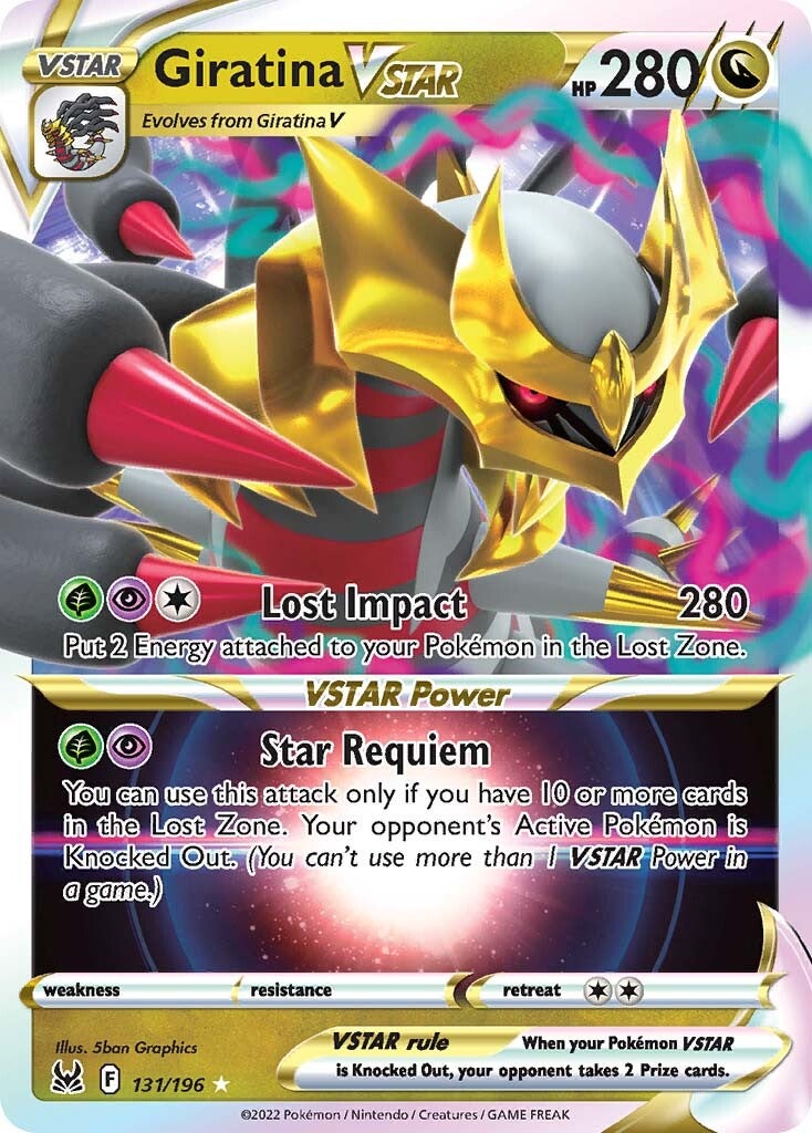 Giratina VSTAR (131/196) (Jumbo Card) [Sword & Shield: Lost Origin] | GnG Games