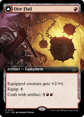 Dire Flail (Extended Art) [The Lost Caverns of Ixalan] | GnG Games