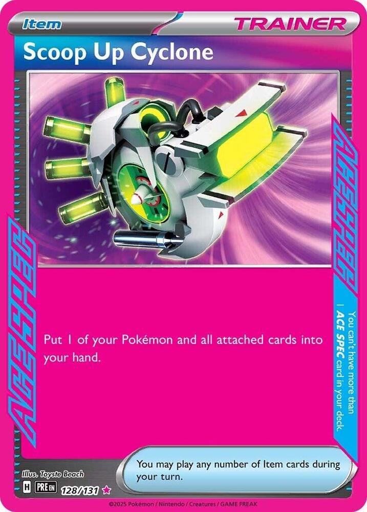 Scoop Up Cyclone (128/131) [Scarlet & Violet: Prismatic Evolutions] | GnG Games