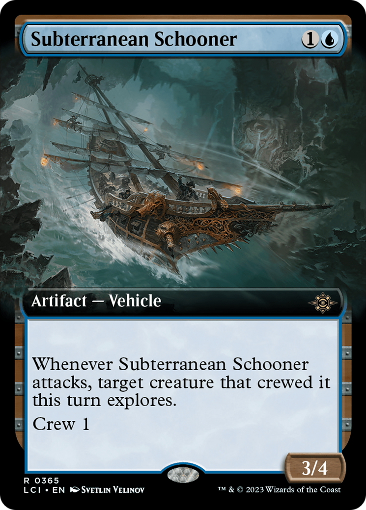 Subterranean Schooner (Extended Art) [The Lost Caverns of Ixalan] | GnG Games