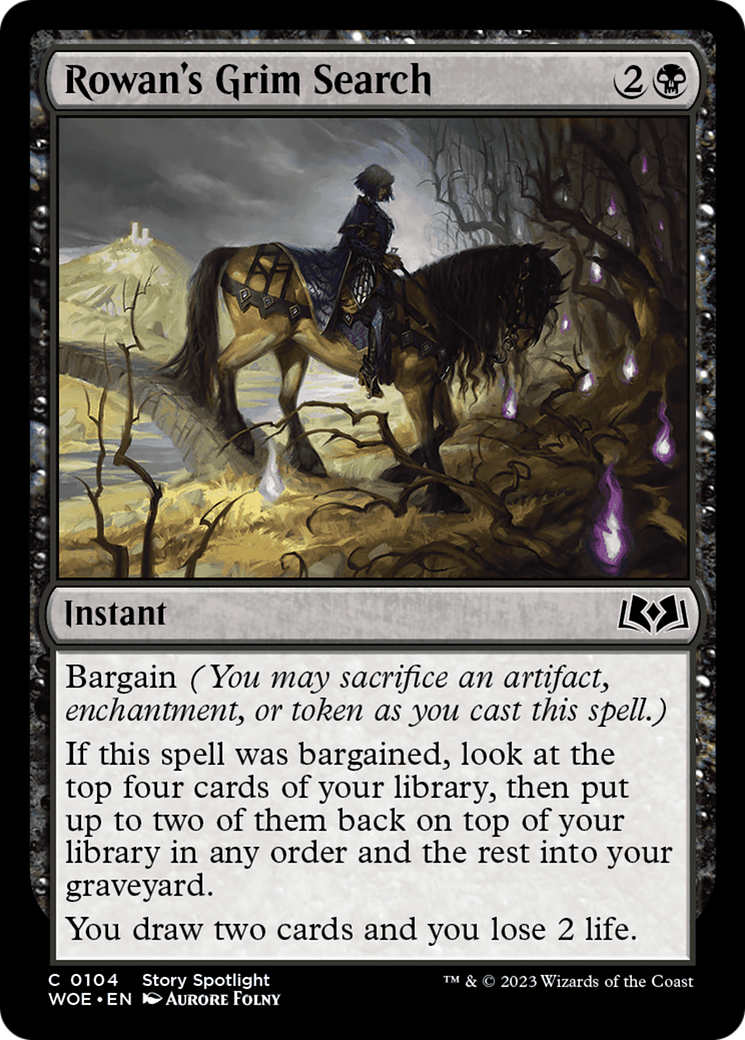 Rowan's Grim Search [Wilds of Eldraine] | GnG Games