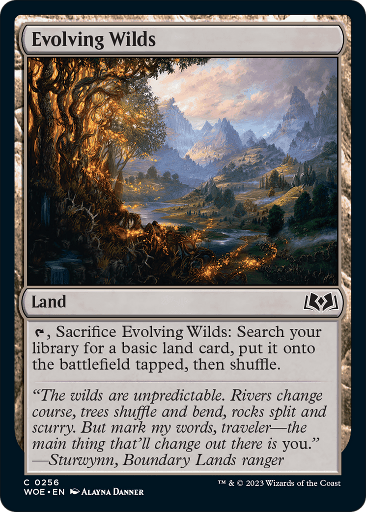 Evolving Wilds [Wilds of Eldraine] | GnG Games