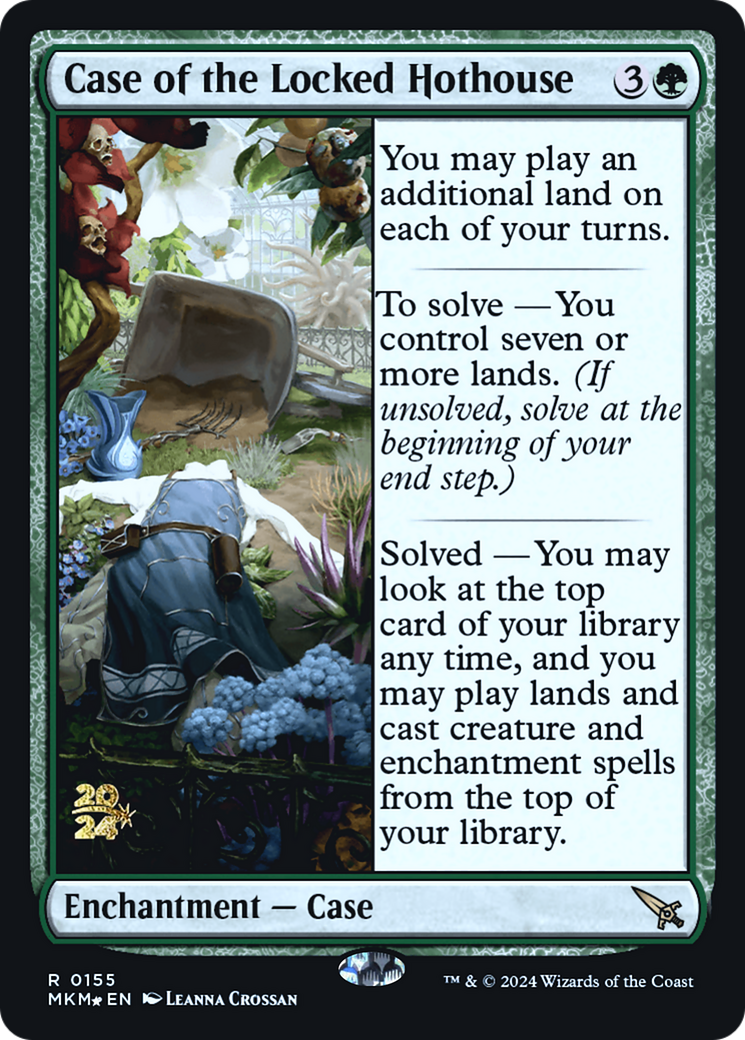 Case of the Locked Hothouse [Murders at Karlov Manor Prerelease Promos] | GnG Games