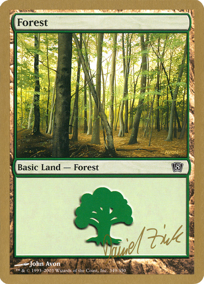 Forest (dz349) (Daniel Zink) [World Championship Decks 2003] | GnG Games