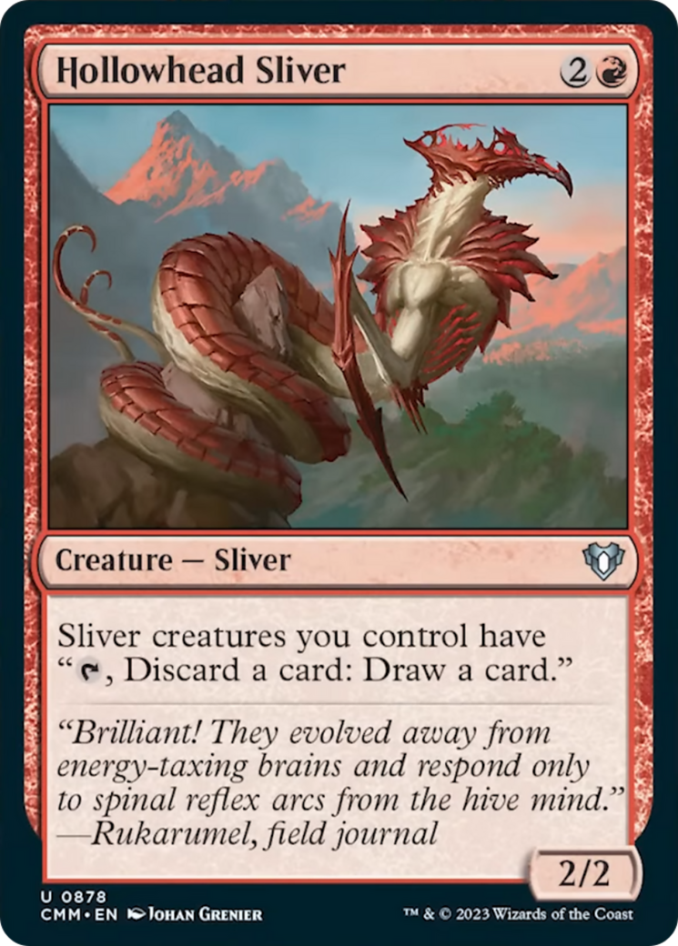 Hollowhead Sliver [Commander Masters] | GnG Games