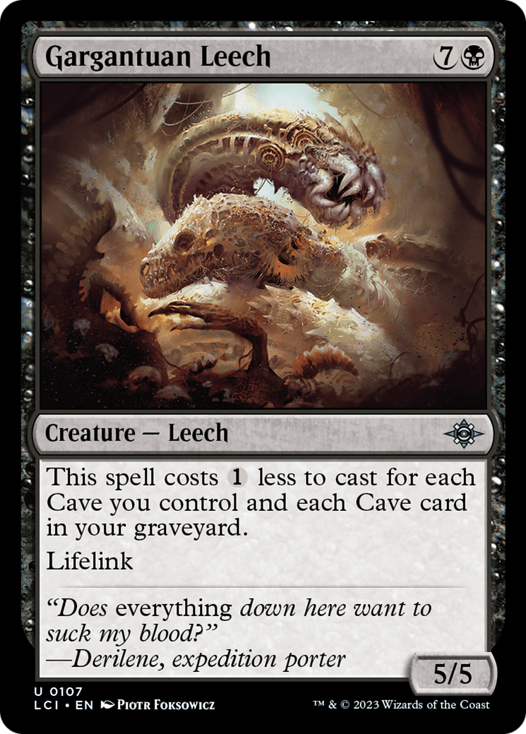 Gargantuan Leech [The Lost Caverns of Ixalan] | GnG Games