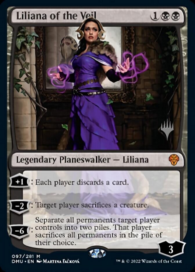 Liliana of the Veil (Promo Pack) [Dominaria United Promos] | GnG Games