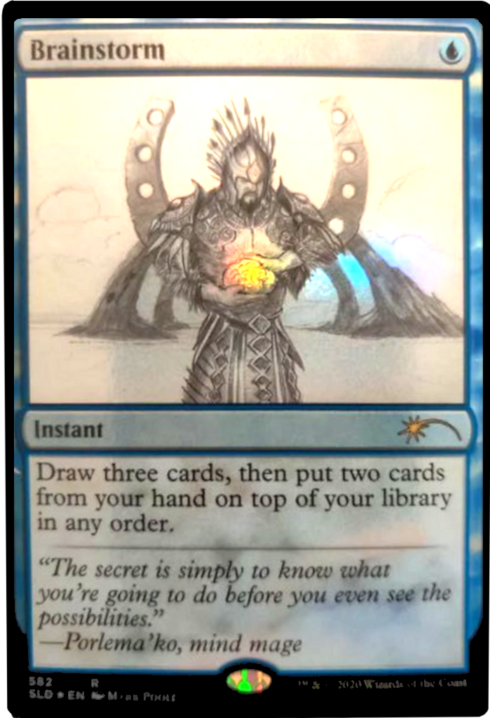 Brainstorm (Sketch) [Secret Lair Drop Promos] | GnG Games