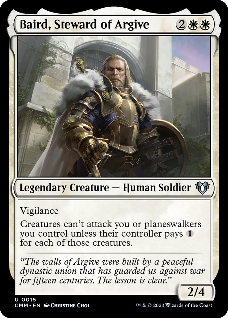 Baird, Steward of Argive [Commander Masters] | GnG Games