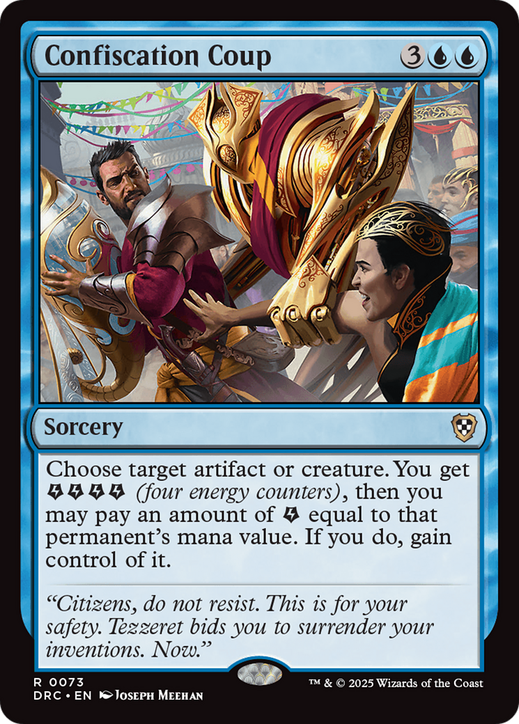 Confiscation Coup [Aetherdrift Commander] | GnG Games