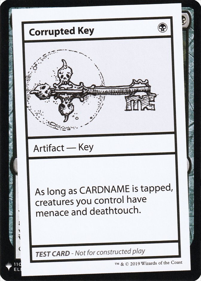 Corrupted Key [Mystery Booster Playtest Cards] | GnG Games