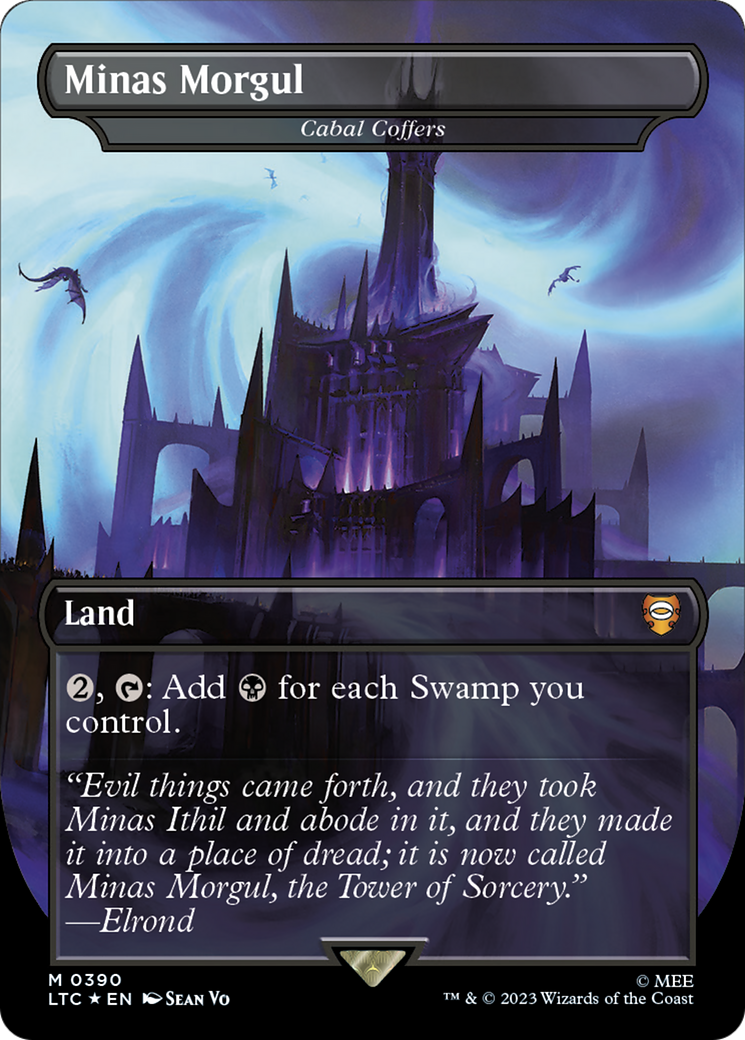 Minas Morgul - Cabal Coffers (Surge Foil Realms and Relics) [The Lord of the Rings: Tales of Middle-Earth Commander] | GnG Games