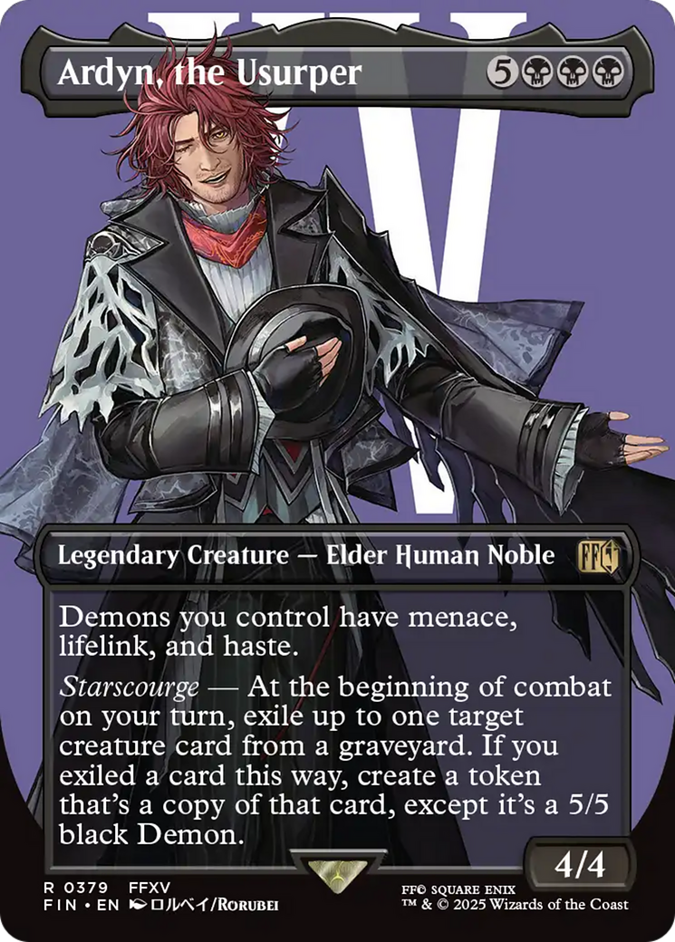 Ardyn, the Usurper (Borderless) (0379) [FINAL FANTASY] | GnG Games