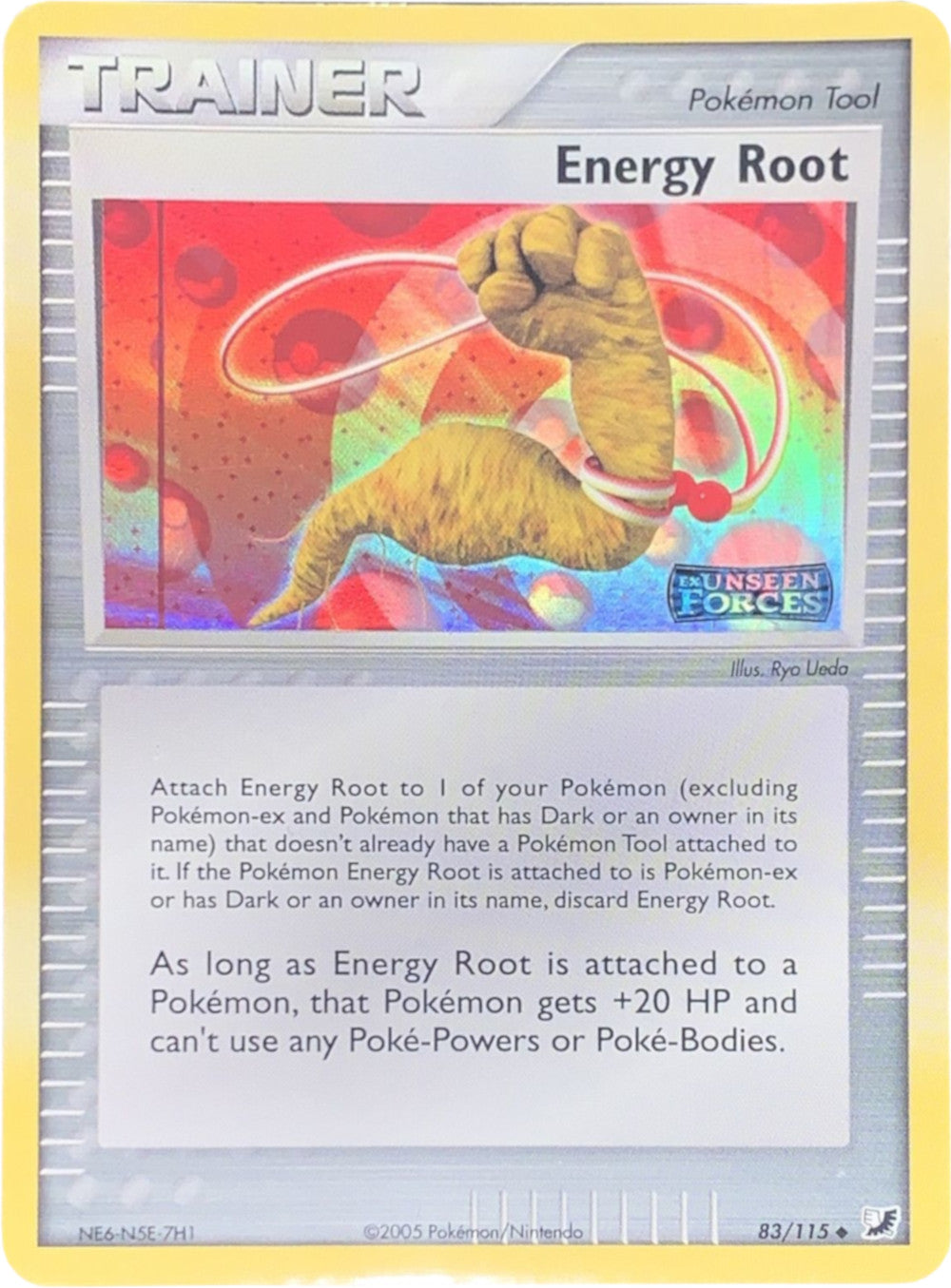 Energy Root (83/115) (Stamped) [EX: Unseen Forces] | GnG Games