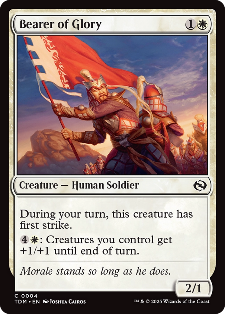 Bearer of Glory [Tarkir: Dragonstorm] | GnG Games