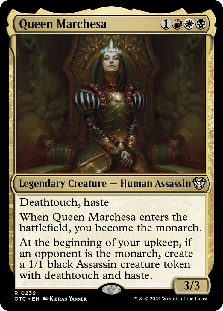 Queen Marchesa [Outlaws of Thunder Junction Commander] | GnG Games