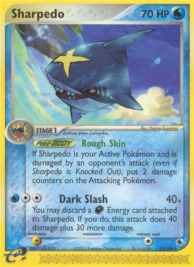 Sharpedo (22/109) [EX: Ruby & Sapphire] | GnG Games