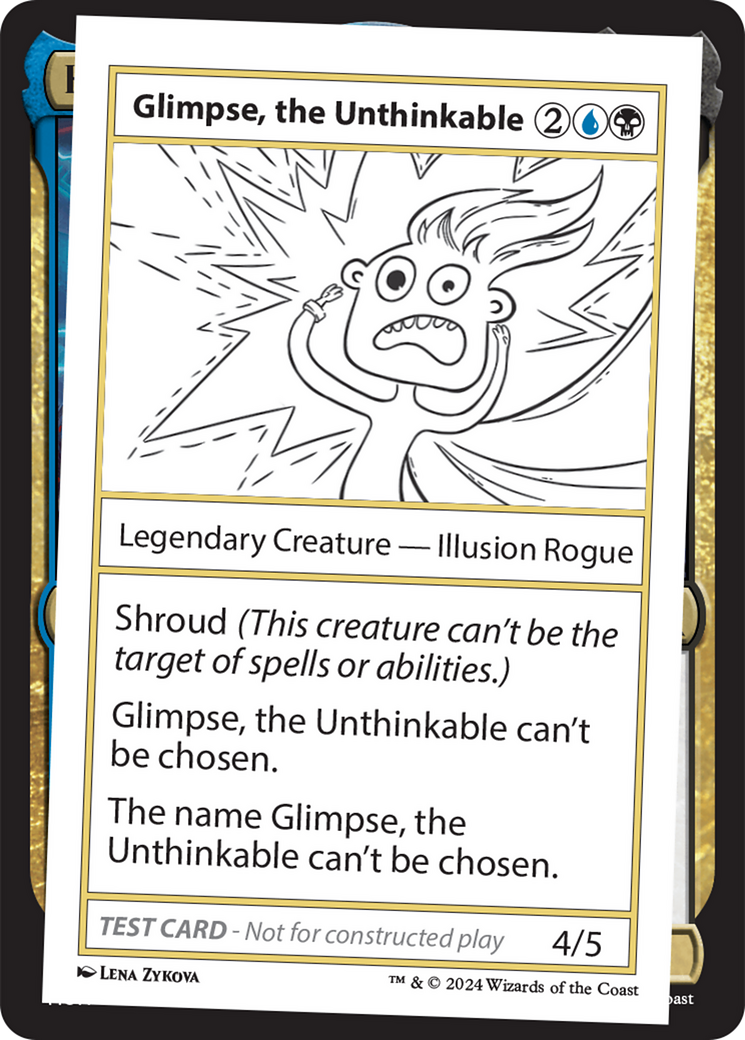 Glimpse, the Unthinkable [Mystery Booster 2 Playtest Cards] | GnG Games