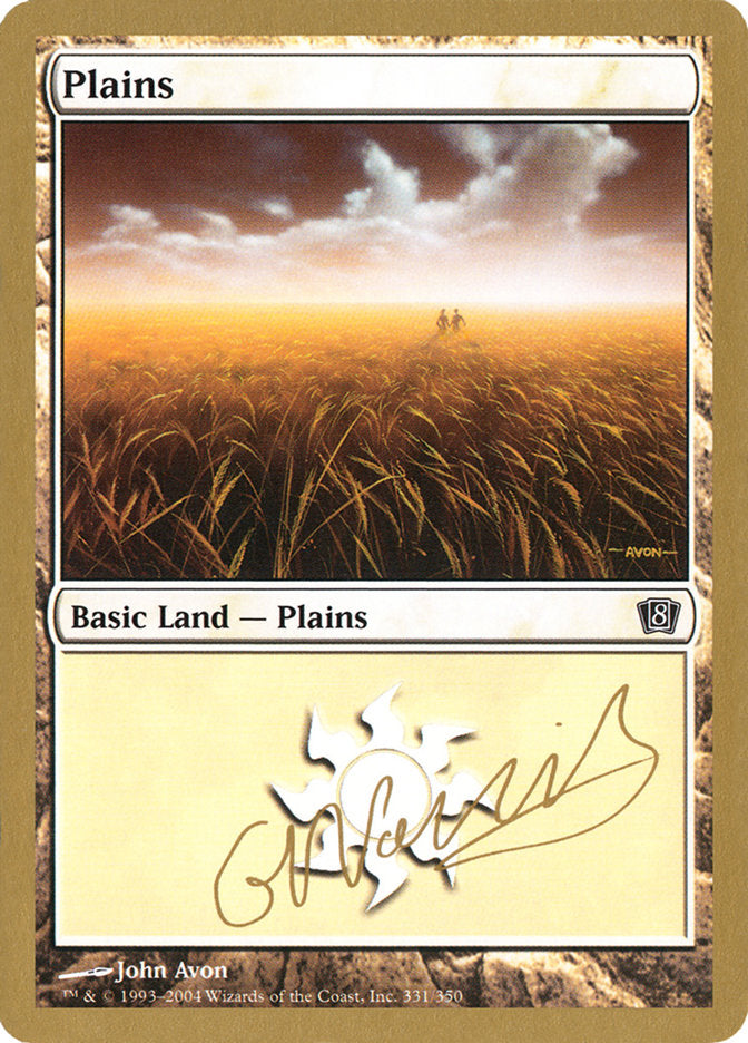 Plains (gn331) (Gabriel Nassif) [World Championship Decks 2004] | GnG Games