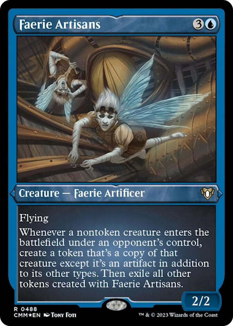 Faerie Artisans (Foil Etched) [Commander Masters] | GnG Games