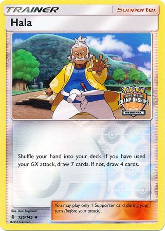 Hala (126/145) (Regional Championship Promo) [Sun & Moon: Guardians Rising] | GnG Games