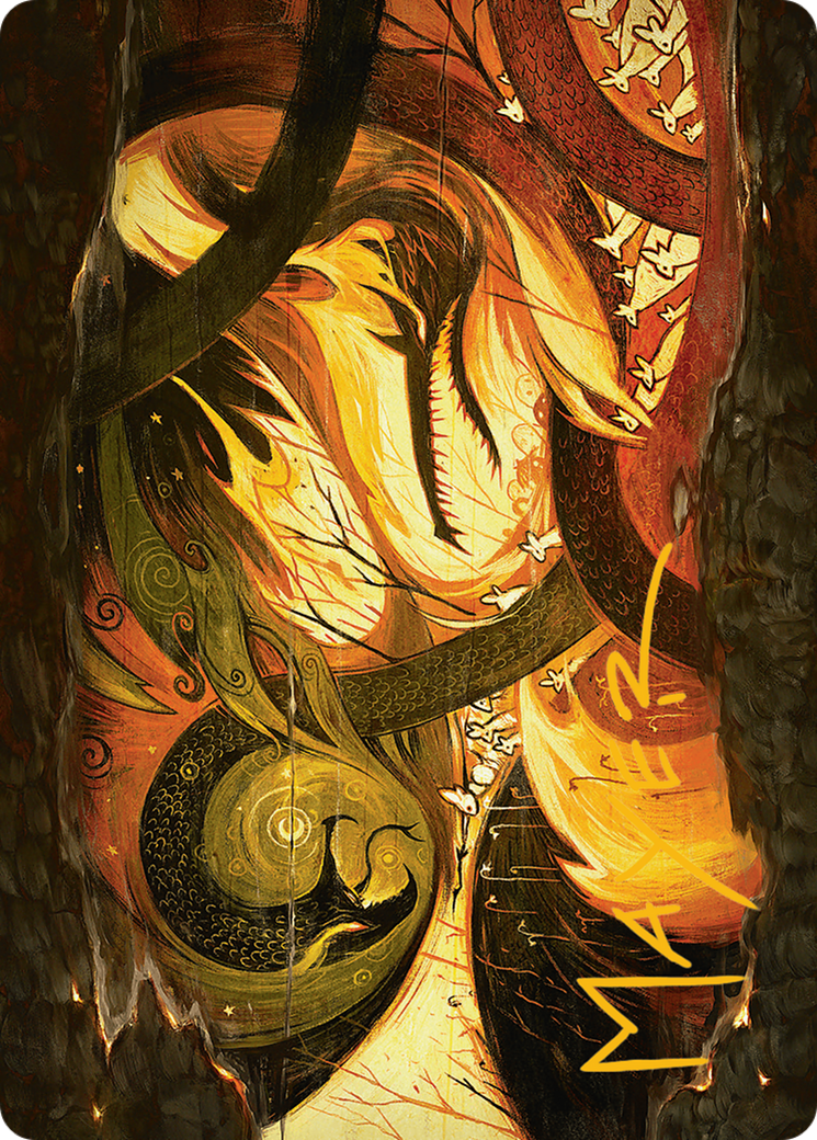 Season of Loss Art Card (Gold-Stamped Signature) [Bloomburrow Art Series] | GnG Games