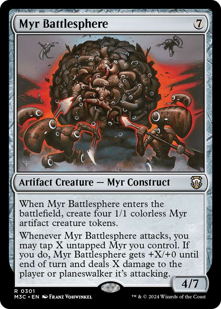 Myr Battlesphere [Modern Horizons 3 Commander] | GnG Games