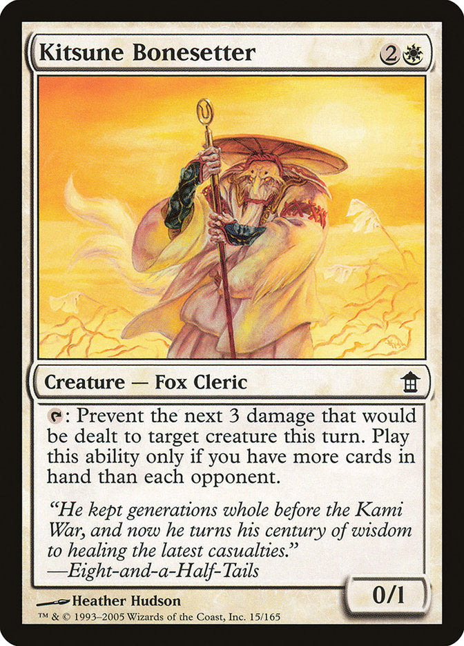 Kitsune Bonesetter [Saviors of Kamigawa] | GnG Games