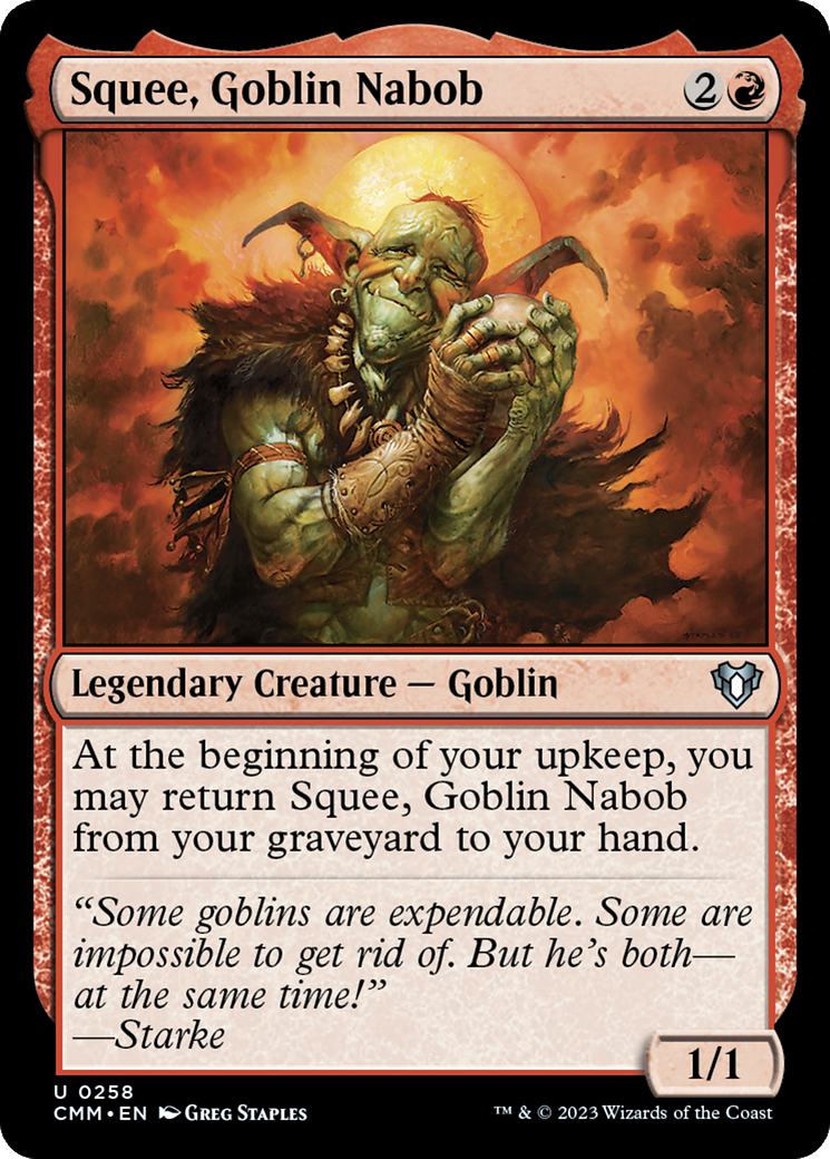 Squee, Goblin Nabob [Commander Masters] | GnG Games