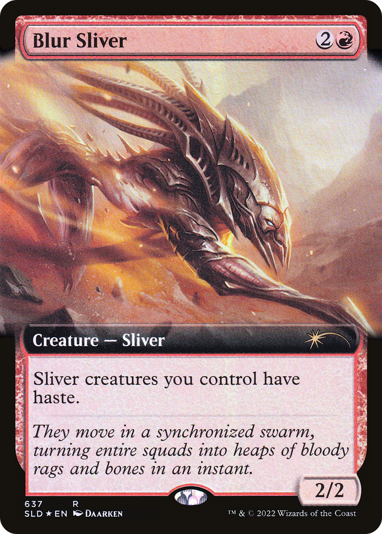 Blur Sliver (Extended Art) [Secret Lair Drop Promos] | GnG Games