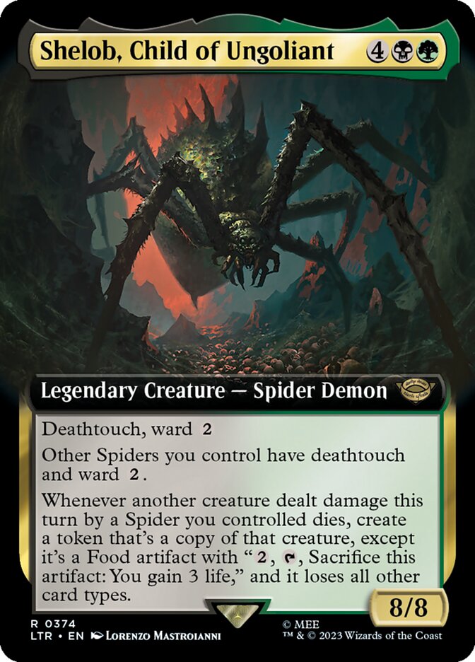 Shelob, Child of Ungoliant (Extended Art) [The Lord of the Rings: Tales of Middle-Earth] | GnG Games