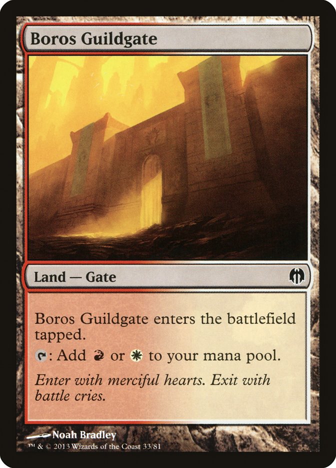 Boros Guildgate [Duel Decks: Heroes vs. Monsters] | GnG Games