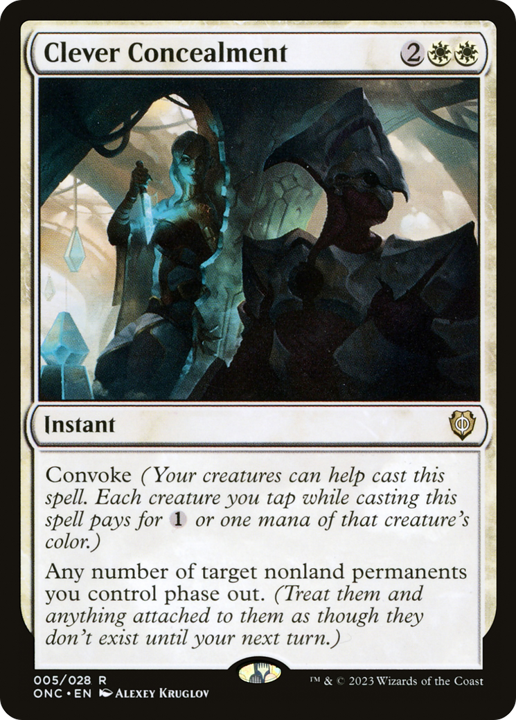 Clever Concealment [Phyrexia: All Will Be One Commander] | GnG Games