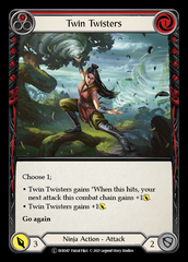 Twin Twisters (Red) [EVR047] (Everfest)  1st Edition Rainbow Foil | GnG Games