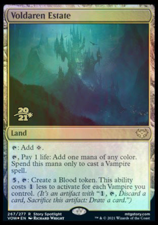 Voldaren Estate [Innistrad: Crimson Vow Prerelease Promos] | GnG Games