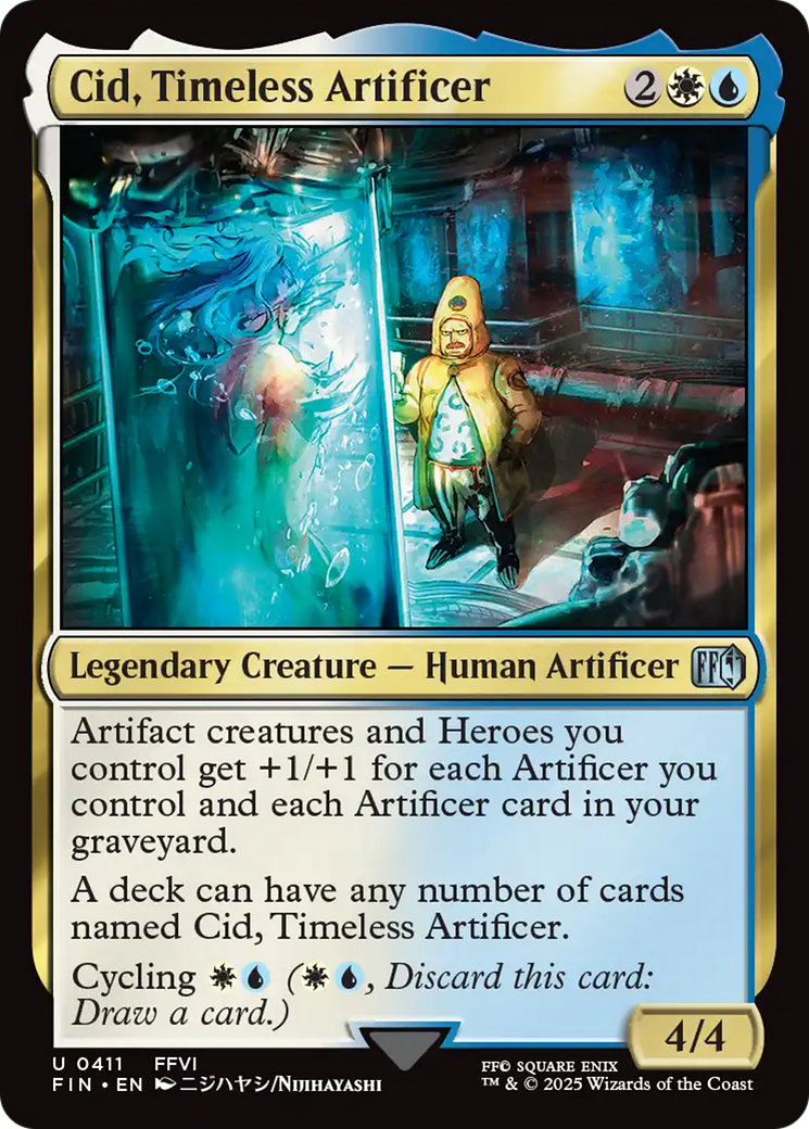 Cid, Timeless Artificer (0411) [FINAL FANTASY] | GnG Games