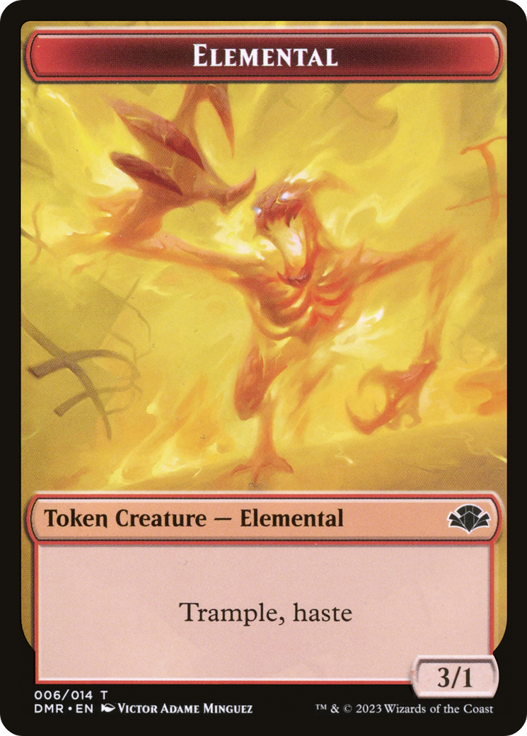 Elemental Token [Dominaria Remastered Tokens] | GnG Games