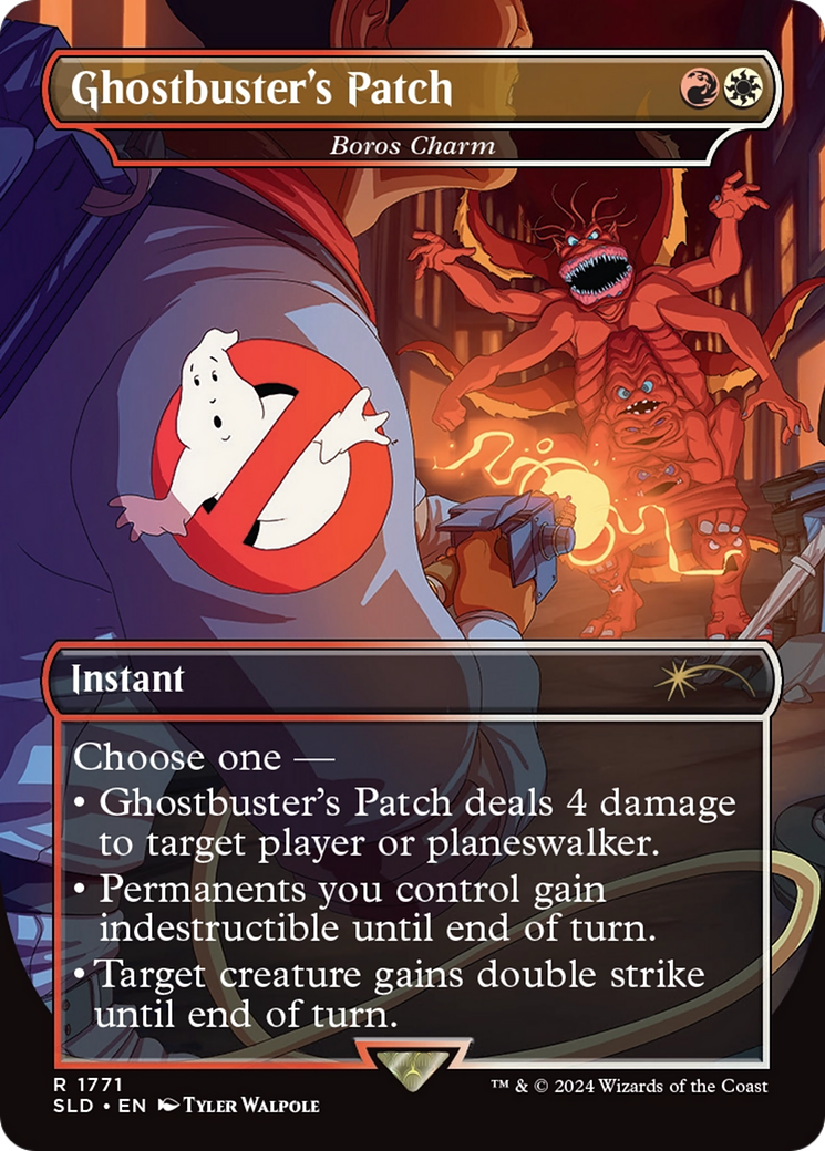 Ghostbuster's Patch - Boros Charm [Secret Lair Drop Series] | GnG Games