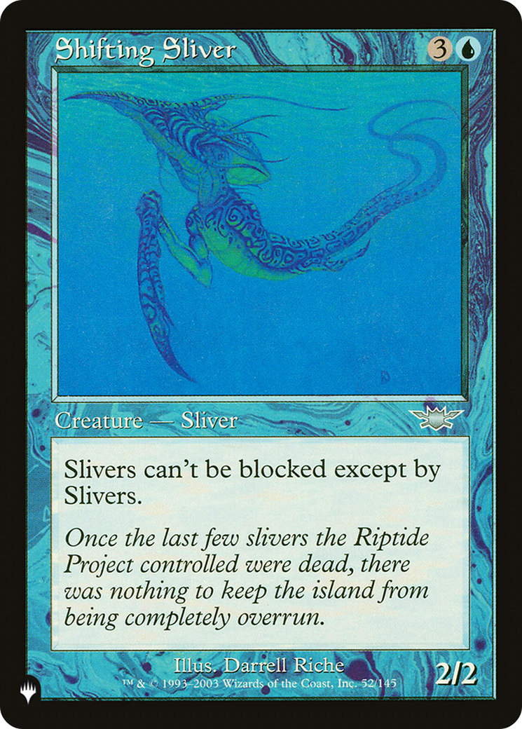 Shifting Sliver [The List] | GnG Games