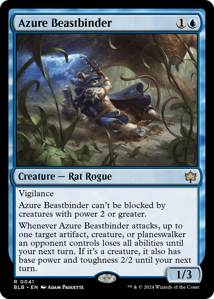 Azure Beastbinder [Bloomburrow] | GnG Games