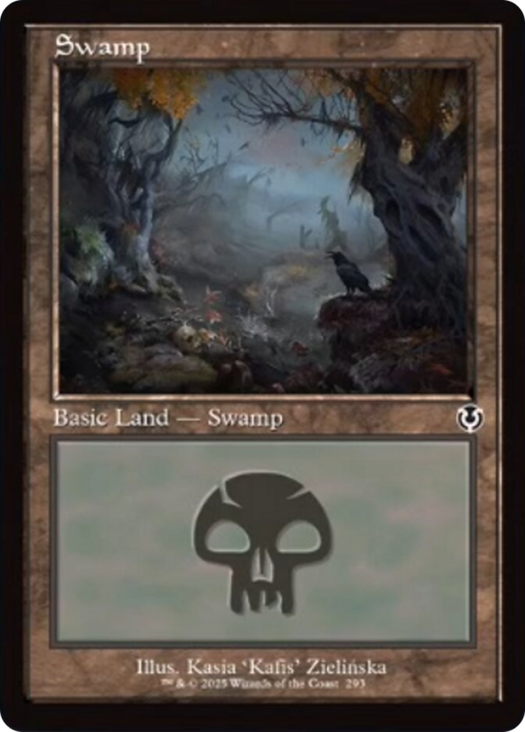 Swamp (293) (Retro Frame) [Innistrad Remastered] | GnG Games