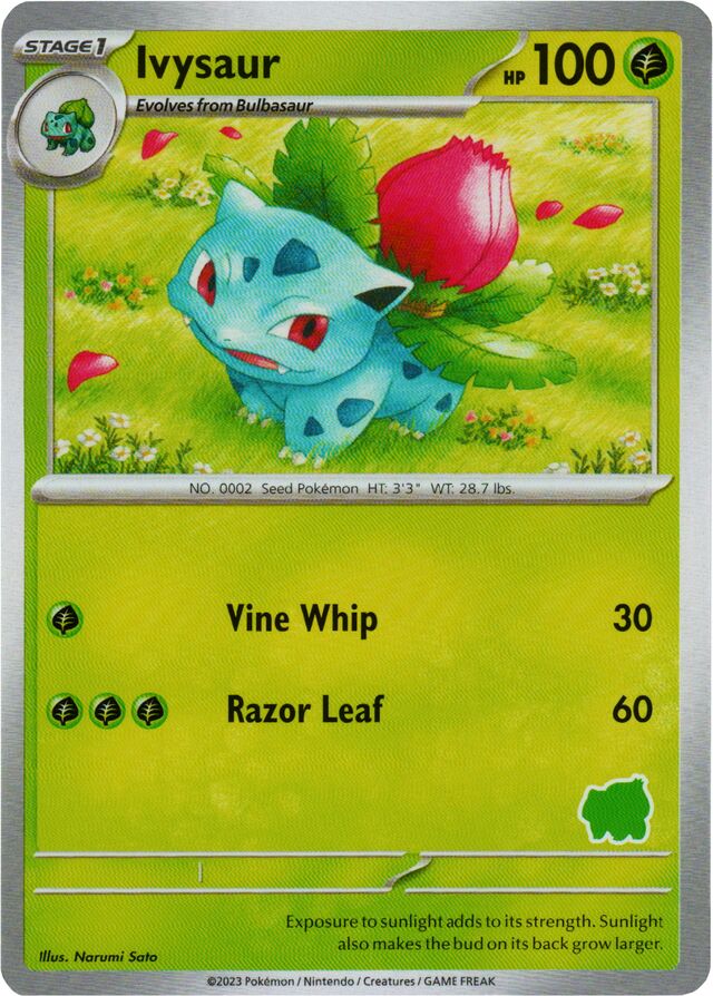 Ivysaur [My First Battle] | GnG Games